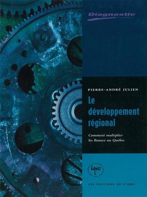 cover image of Développement régional Le